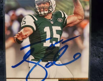 Tim Tebow Authentic Hand Signed Panini Absolute NY Jets Card Autographed Jacksonville Jaguars Autograph Denver Broncos