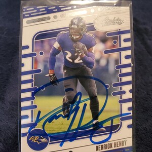 Derrick Henry Auto - Etsy