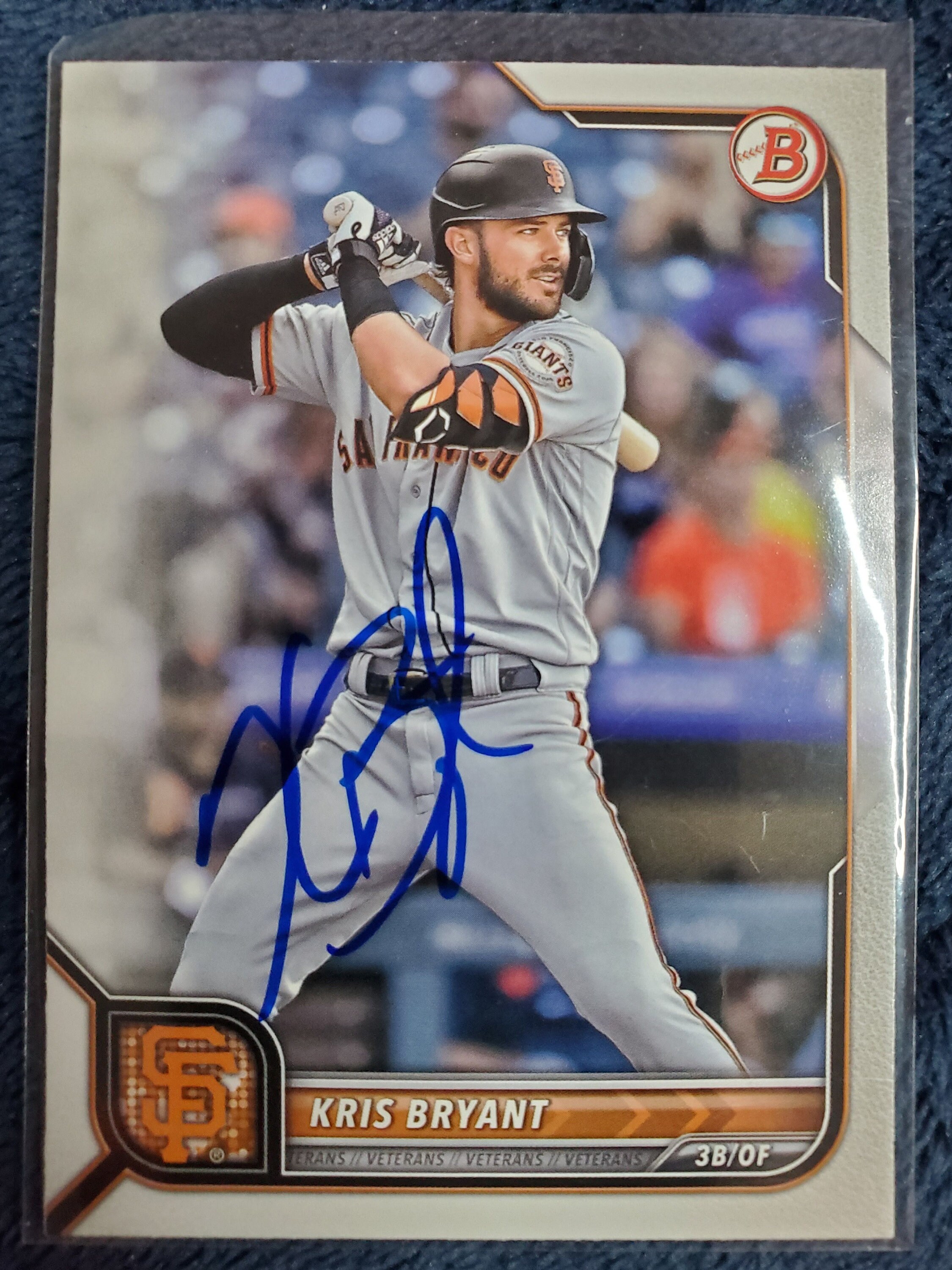 クリスブライアント Kris Bryant 直筆サインボール JSA証明書付