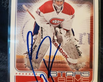 Carey Price Authentic Hand Signed Upper Deck  Card Montreal Canadians Auto Autographed Hockey Future Hall Of Fame HOF