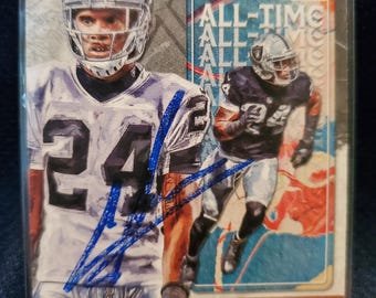 Charles Woodson Authentic Hand Signed Donruss Card Autographed Hall Of Fame Los Angeles Raiders HOF Autograph Oakland Las Vegas