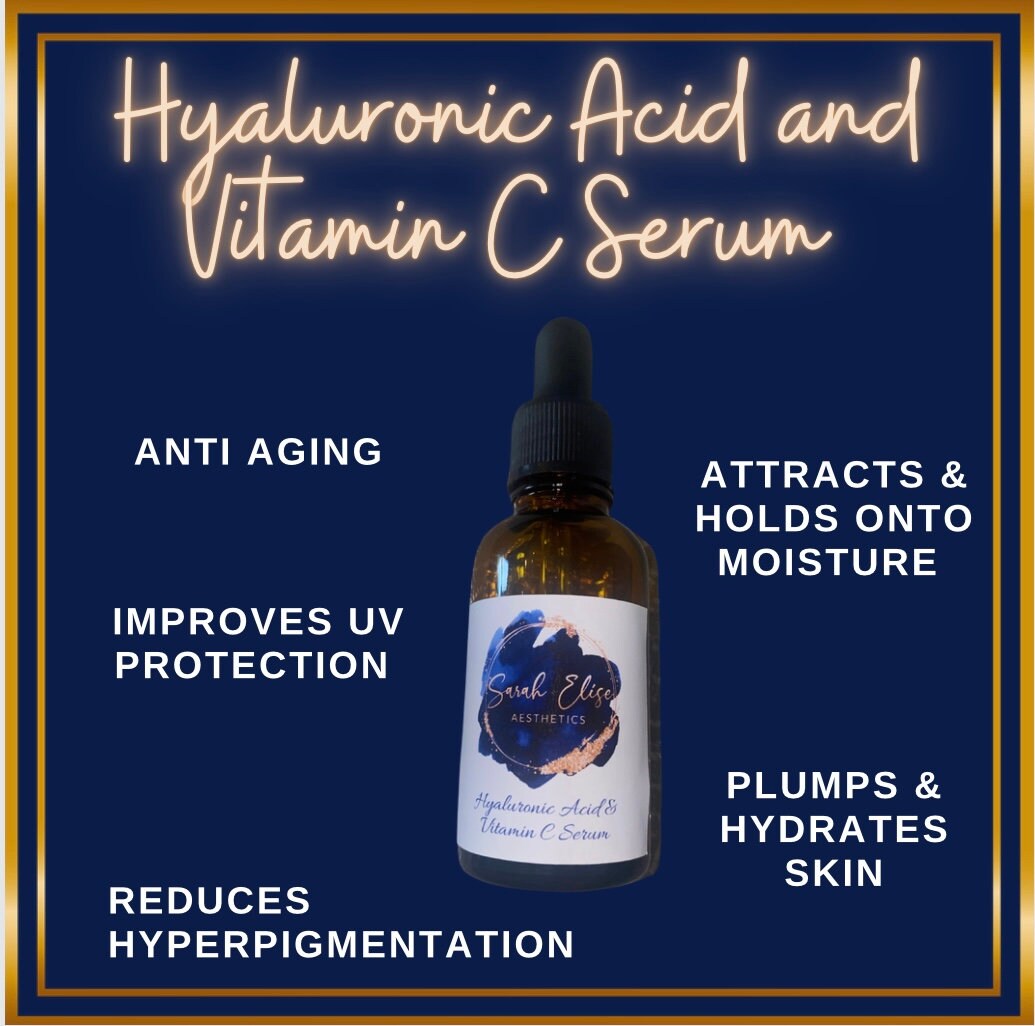 Hyaluronic Acid & Vitamin C Serum Etsy