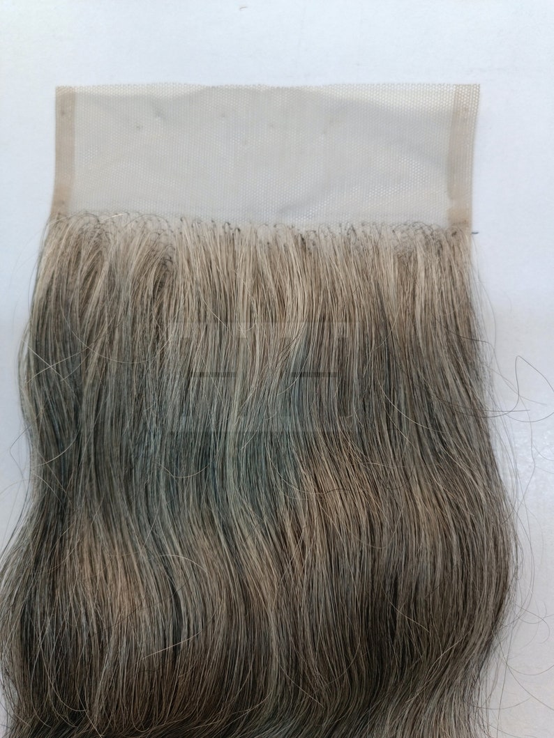 Lace Closure Grey hair
