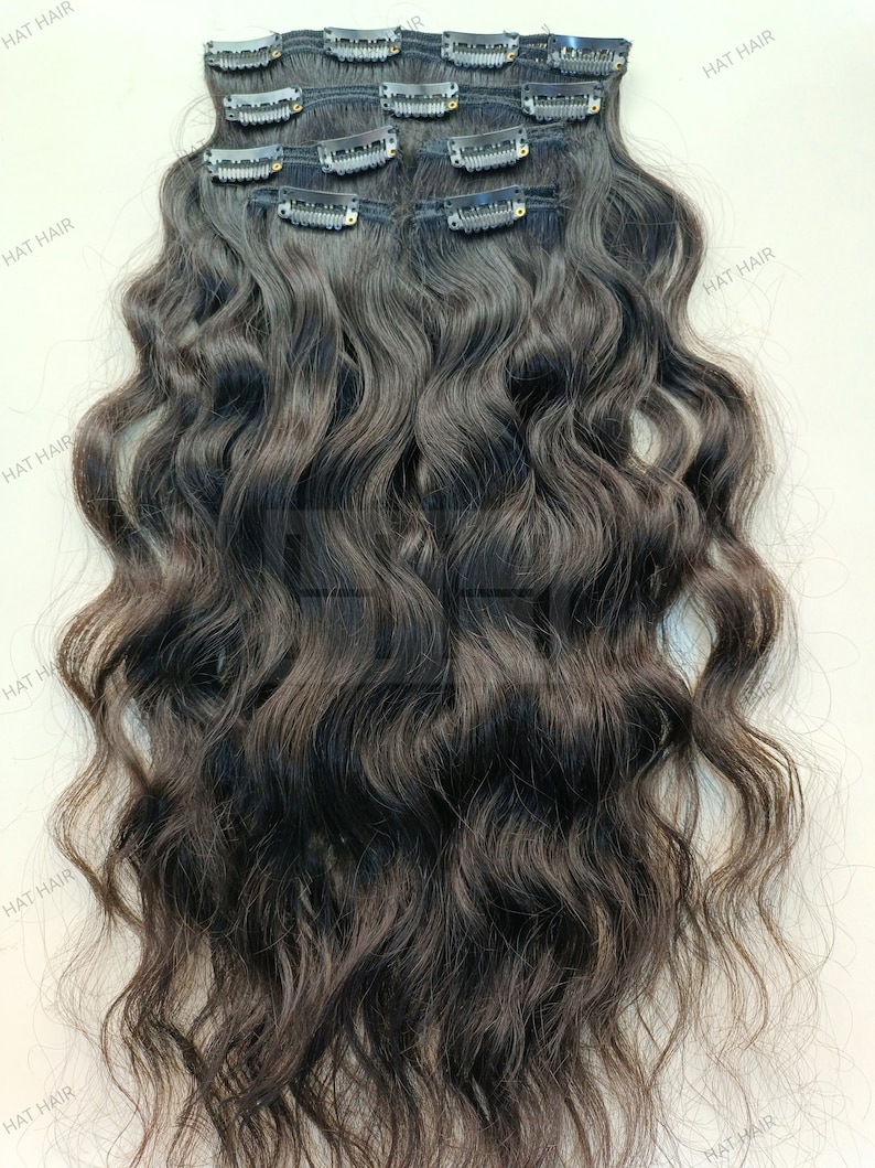 Clipin Hair Extensions Best Hair Extensions Clipin Virgin Etsy