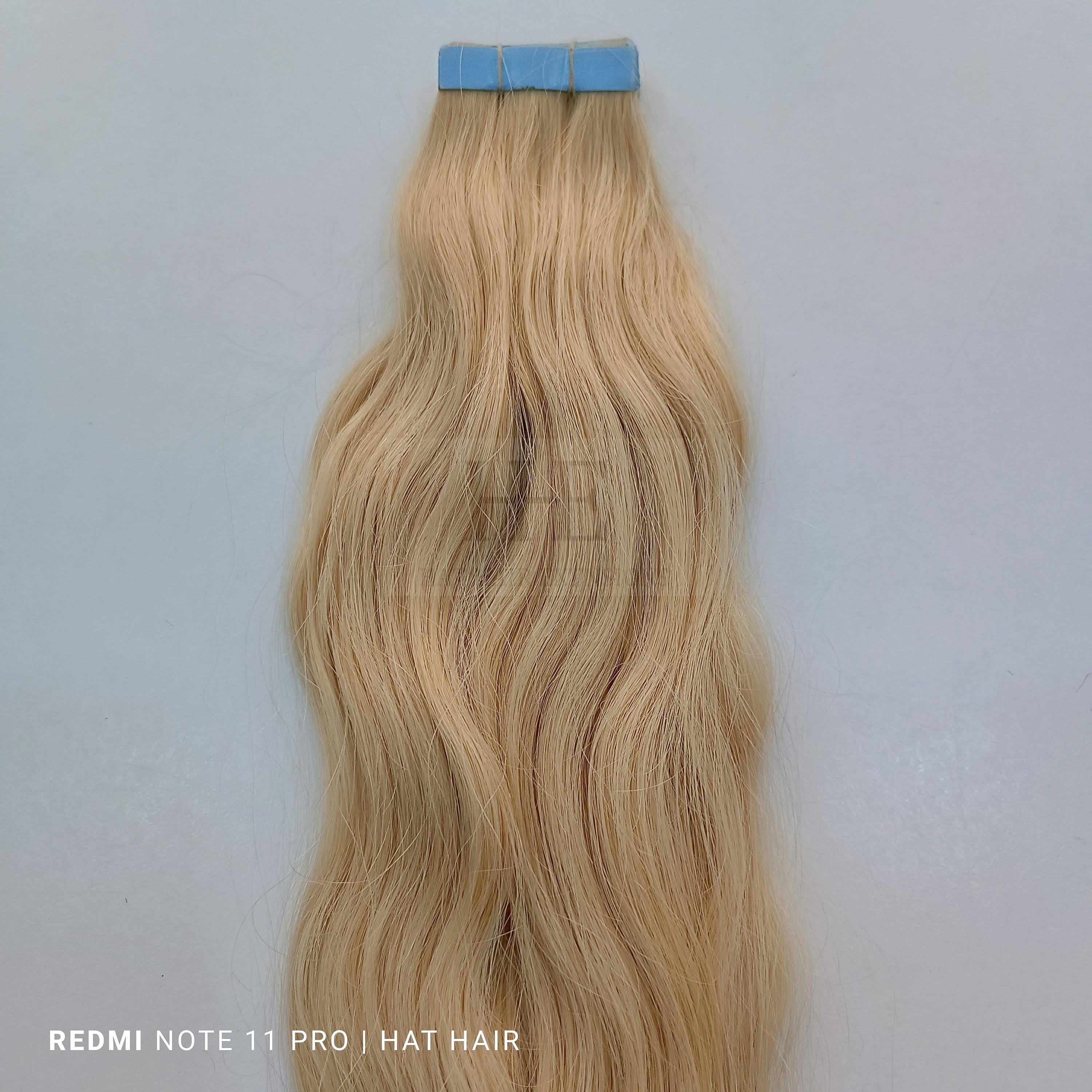 Seamless Invisible Tape Blonde 613/27 Human Hair Extensions  display picture 2