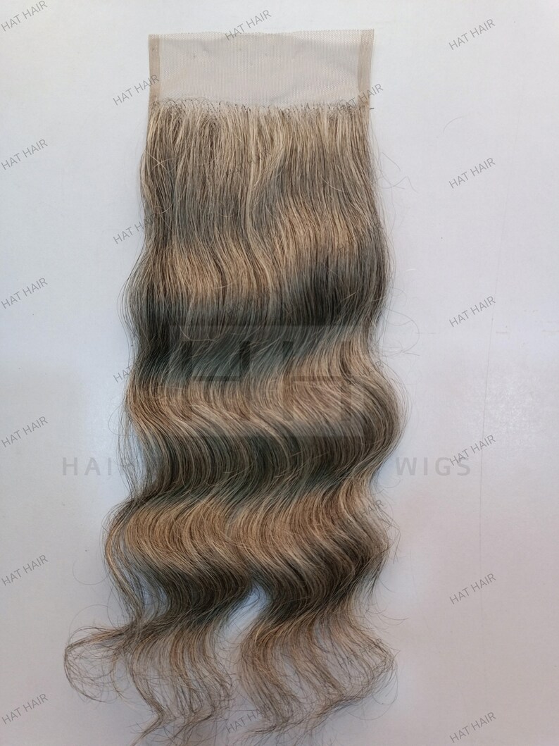 Lace Closure 5x5 4x4 Grey Human Hair Extensions