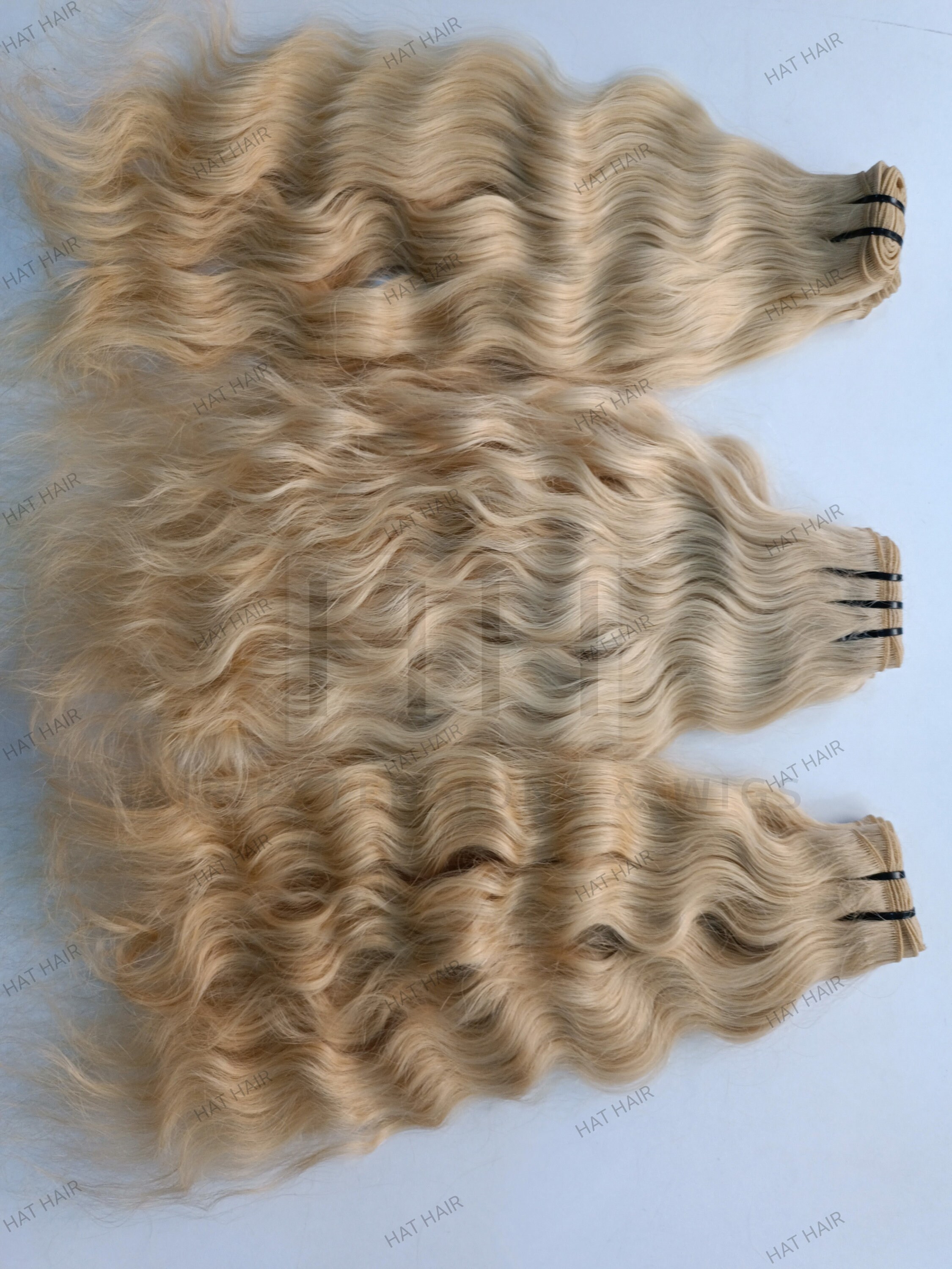 Blonde 613 Human Hair Extensions Bleached 613 Platinum Honey Blonde ...