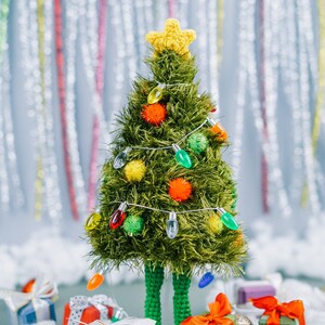 Virkmönsterset för grodkostymer – tomte, älva, snögubbe (PDF) bild 5