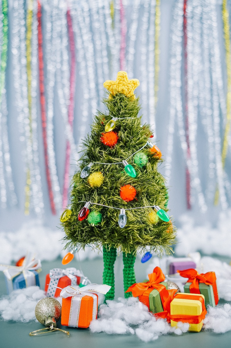 Virkmönsterset för grodkostymer – tomte, älva, snögubbe (PDF) bild 5