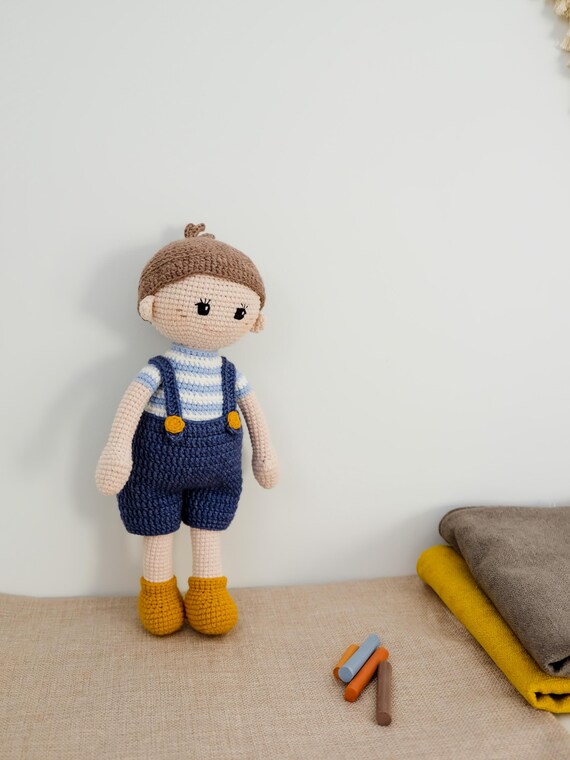 Bambola All'Uncinetto A Forma Di Ghianda - Peluche Supporto Emotivo, Regalo Carino - Foto 8