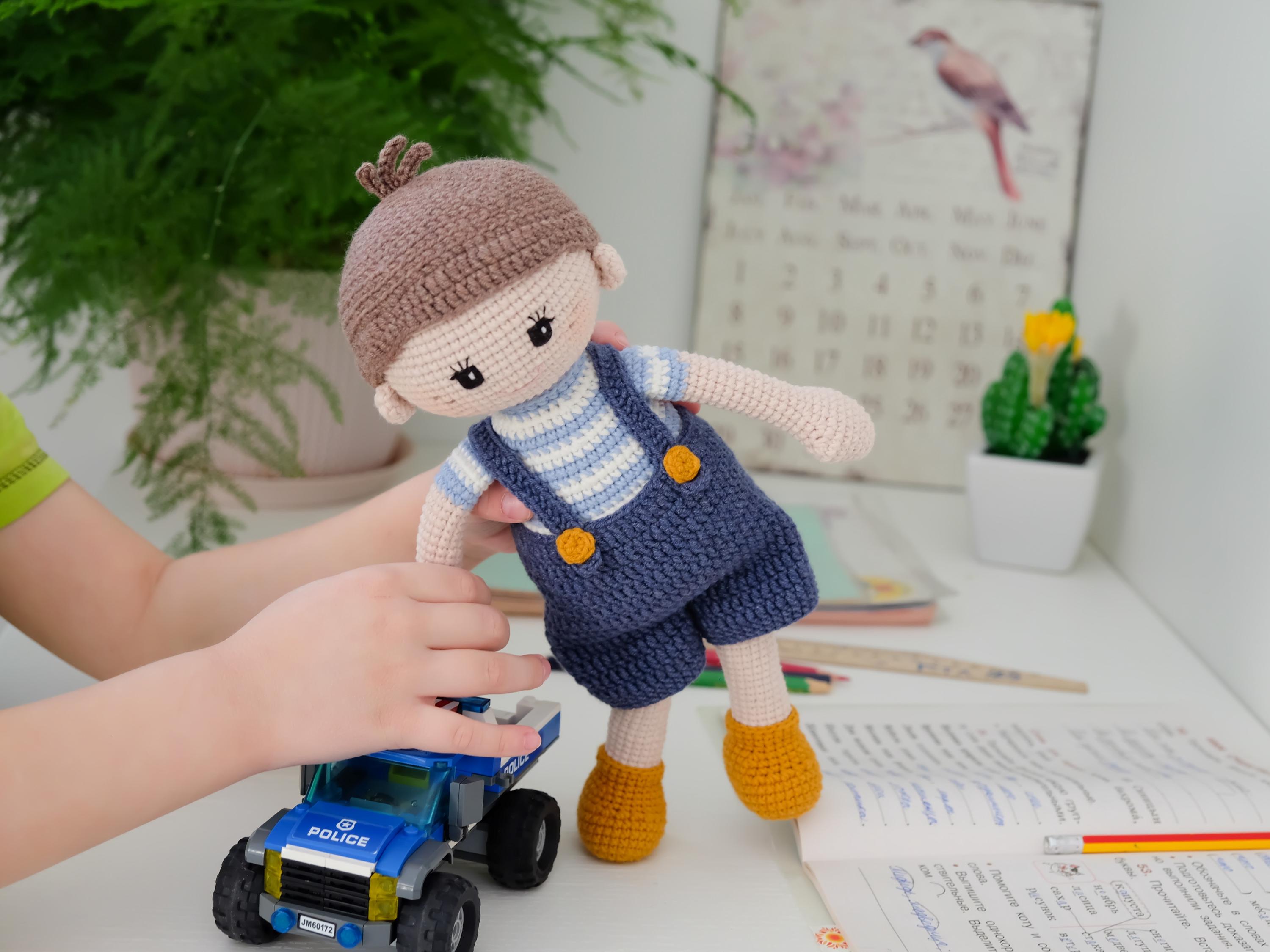 Bambola All'Uncinetto A Forma Di Ghianda - Peluche Supporto Emotivo, Regalo Carino - Foto 2