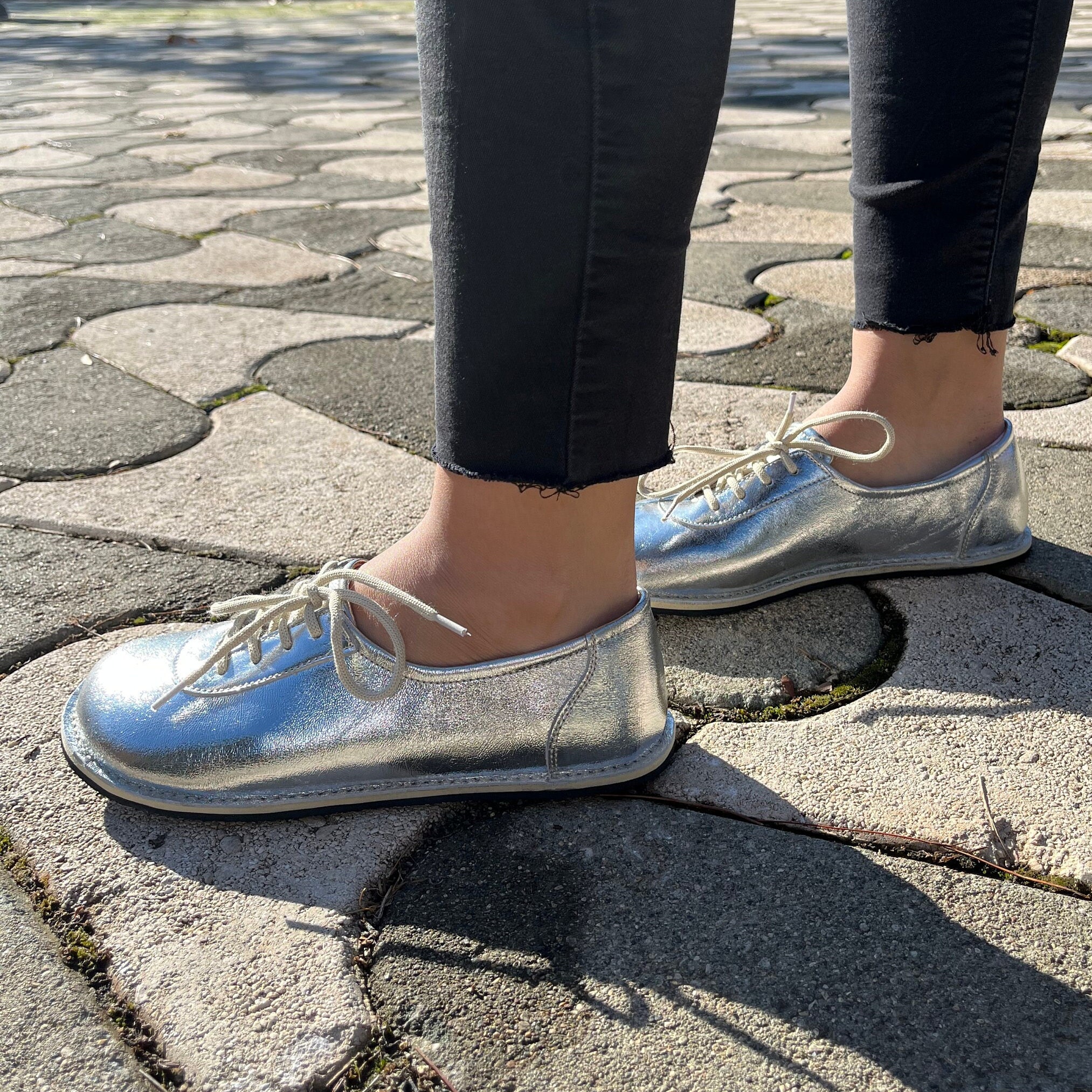 Silver Saddle Shoes Etsy