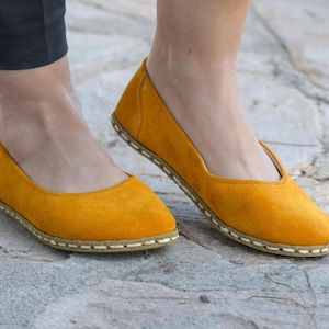 Barefoot Grounding Shoes Women, Copper Rivet Earthing, Suede Genuine Leather Shoe, Barefoot Style