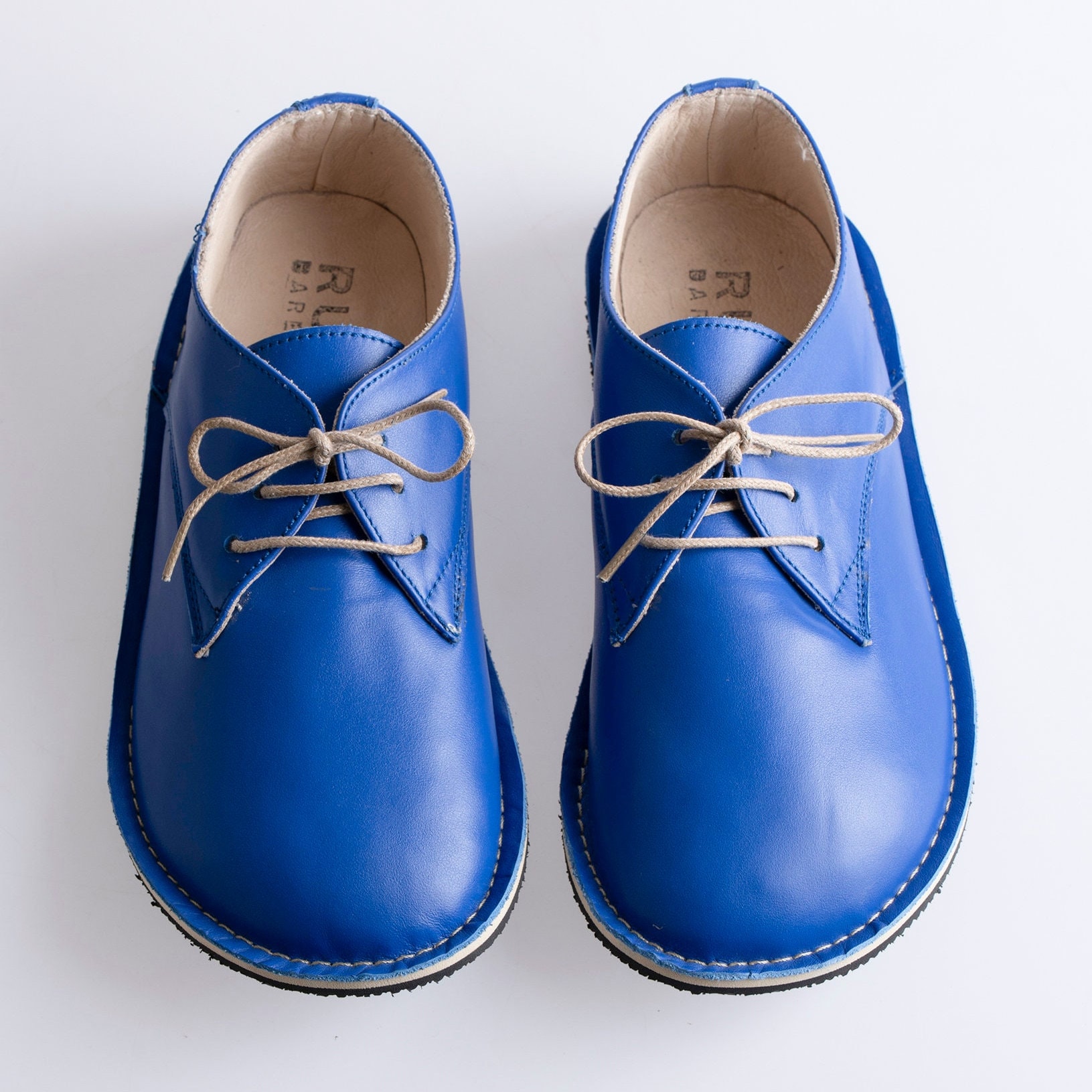 ローファー・オックスフォード MIU MIU Women Laced up Shoes 5E114EFD005D7C F0008 BLEU Blue Navy blue oxford shoes | Handmade by Women | Julia Bo