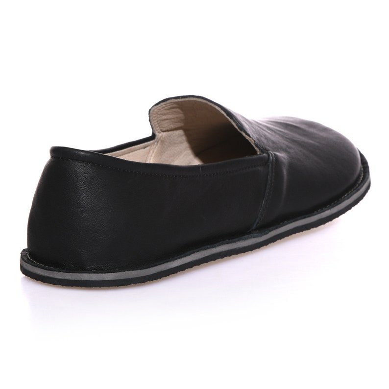 Barefoot Black Shoes Women Minimalist Loafer Rubber Sole - Etsy