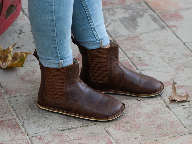 Brown Barefoot boots