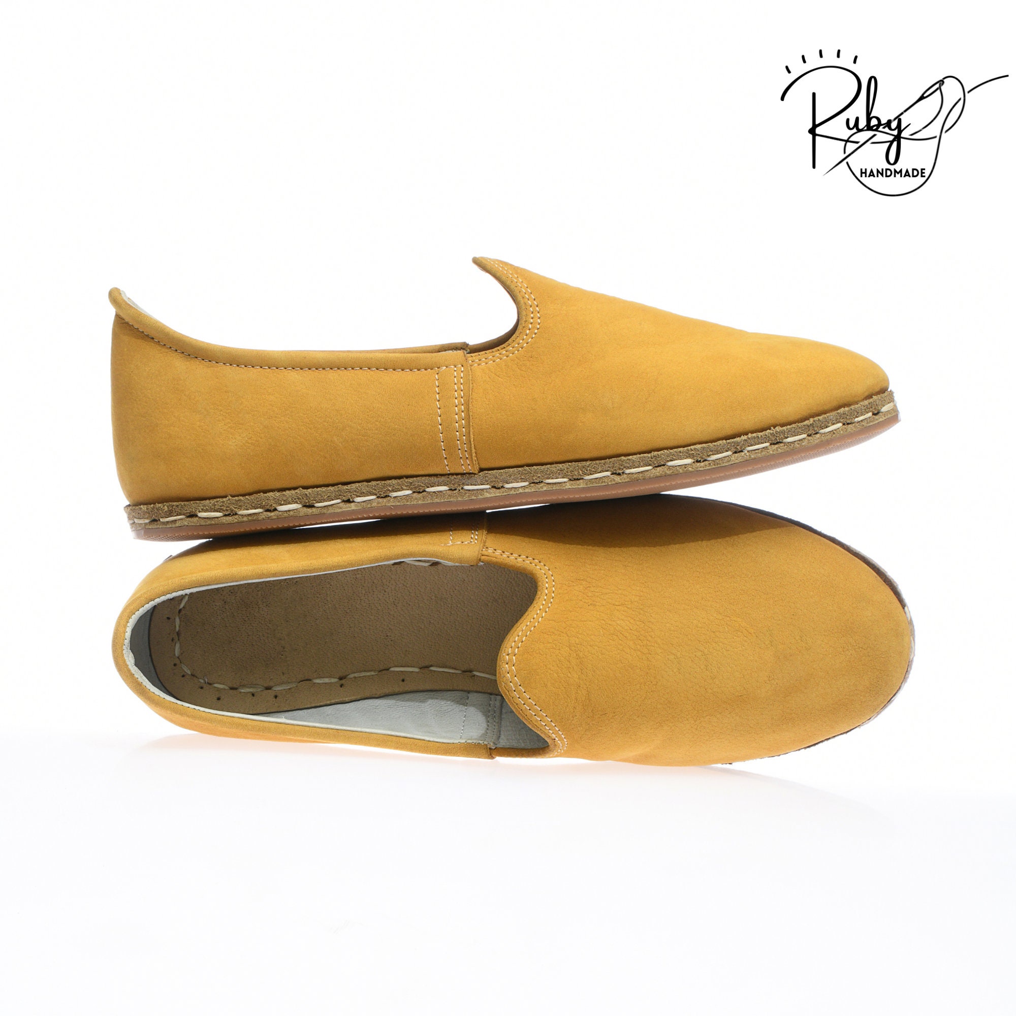 Yellow Sabah Slip On - Etsy display picture 1