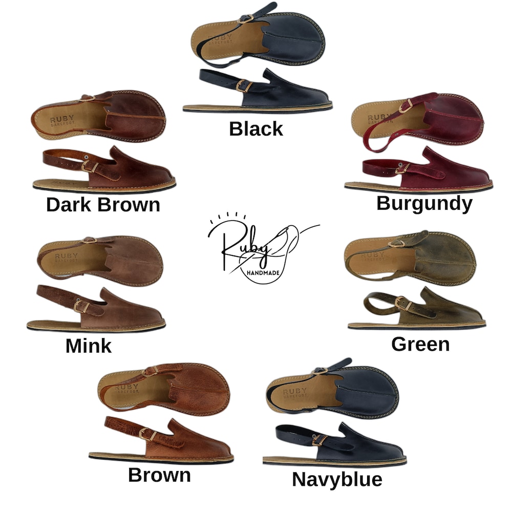 Leather women sandals