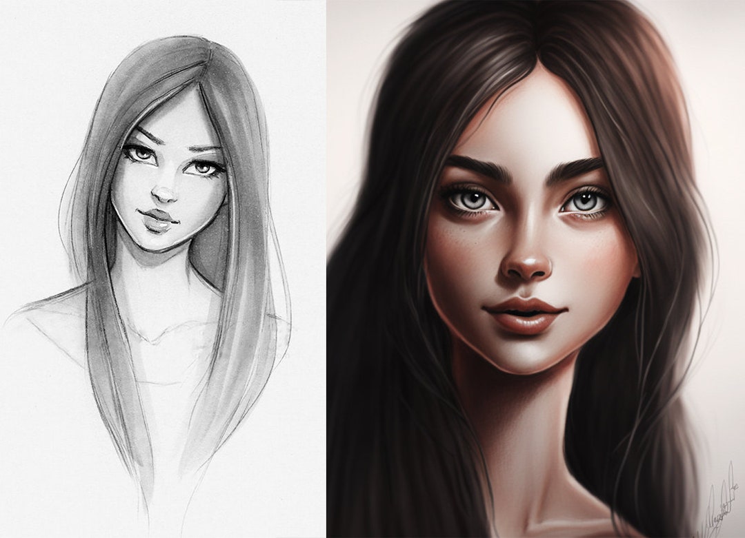 Turn Your Artwork Into Digital Art /metaverse Cyberpunk AI Etsy