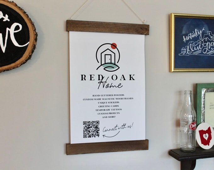 Handmade Wooden Poster Frames 12in Poster Frame for Etsy