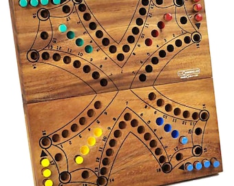 Tock 4 - Board Games for 2/4 Players - Cards Included