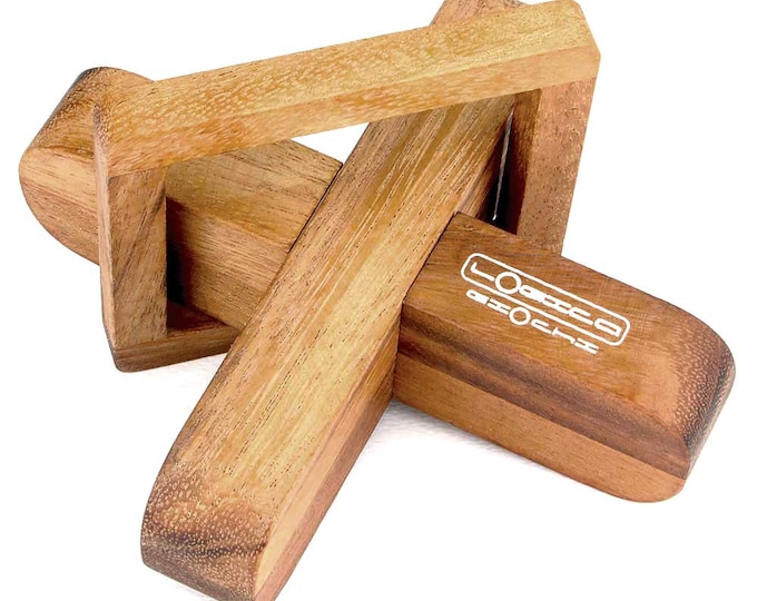The Da Vinci Helix - XO - Wooden Brain Teaser - Difficulty 4/6 Extreme - Leonardo da Vinci Collection
