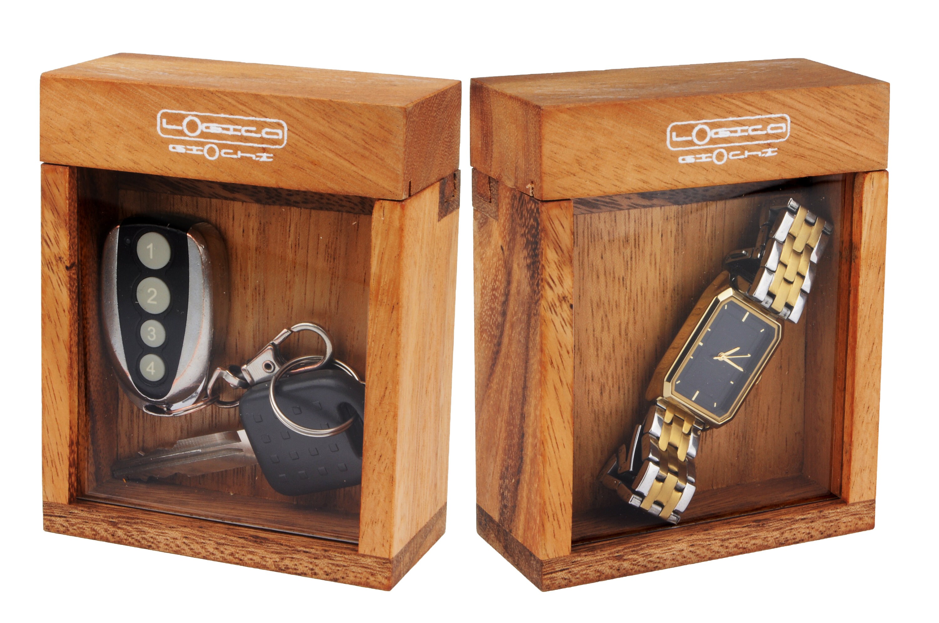 Coffret Labyrinthe - Casse-Tête en Bois - Coffret Secret - Difficultè 5/6 Incroyable - Collection Leonardo da Vinci