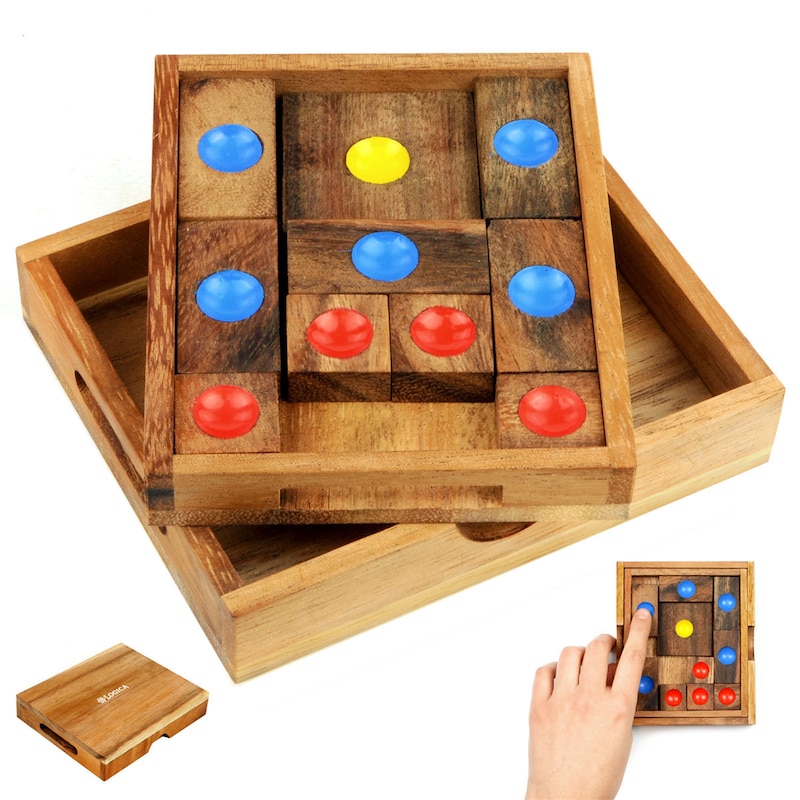 Wood Blocks Brain Teasers - Etsy