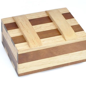 Zebrakist - Houten puzzel - Geheime doos - Moeilijkheidsgraad 3/6 Moeilijk - Leonardo da Vinci-serie