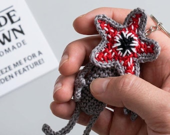Modèle au crochet pour un clicker anti-stress Démogorgon - Jouet anti-stress et porte-clés