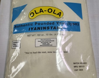 Ola Ola Authentic pounded yam (Iyan) 4 lbs. IYANINSTANT