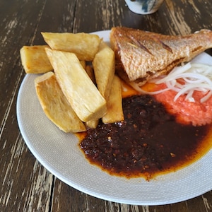 SHITO/Ghana pepper sauce. Delicious Hot Sauce, shrimp and fish base. It makes every meal taste better. Seafood condiment. Chili sauce.