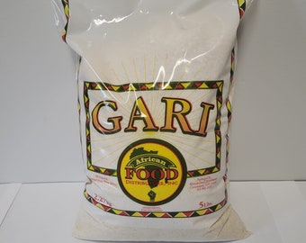 Garri White/Cassava Granules/ West African Garri/Pure Cassava Flour/ White cassava Flakes 5LBs