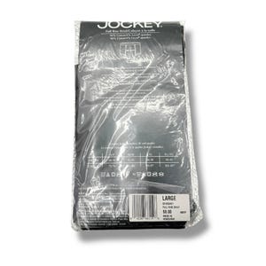 Jockey NWT 1999 Pouch - Calzoncillos de tiro completo para hombre, talla grande, de algodón elástico, color negro imagen 2
