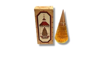 Colonia atemporal vintage Avon Crystalliique Tree de 0.5 fl oz con caja