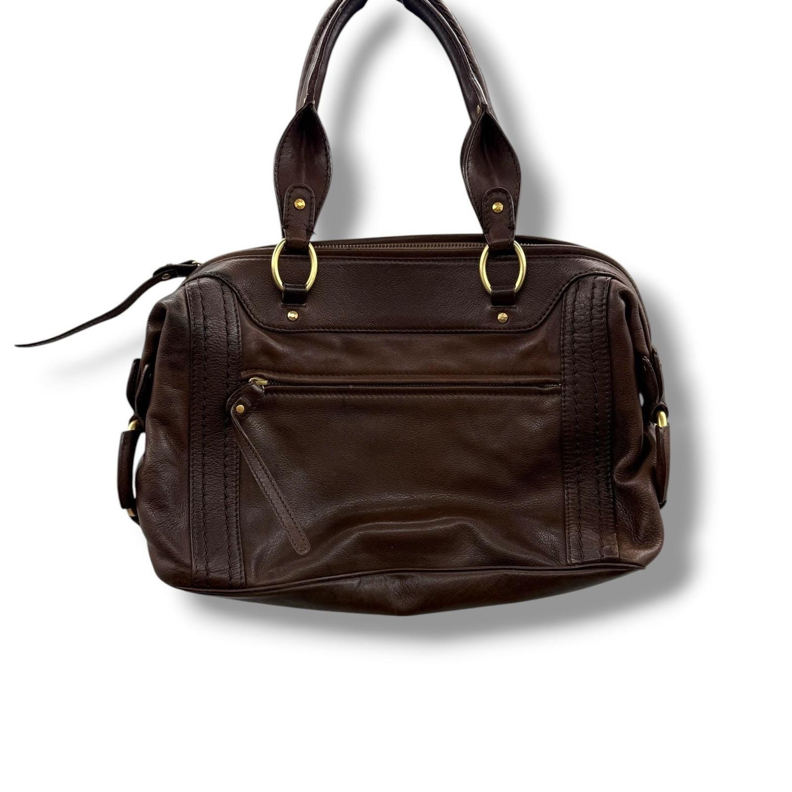 Brown Leather Y2k Bag - Etsy