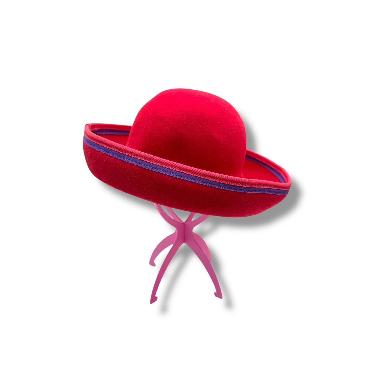 Georgi Vintage Wool Felt Hat Women