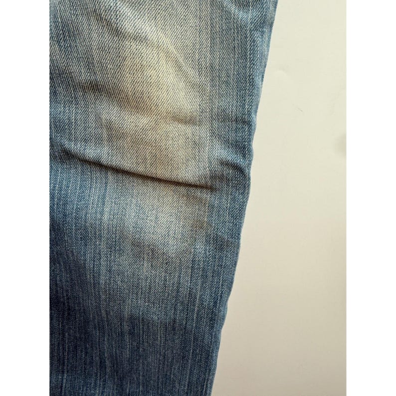 Y2K True Religion Julie Big T Skinny Jeans 30 Blue Low Rise Contrast Stitch image 7