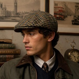 Burberry Newsboy Cap - Etsy display picture 1