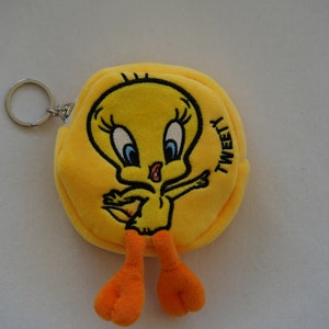 Porta-moedas de pássaro de desenho animado, bolsa de carteira fofa de pássaro de desenho animado/bolsa de troca, presentes para crianças, meninas e mulheres, porta-chaves