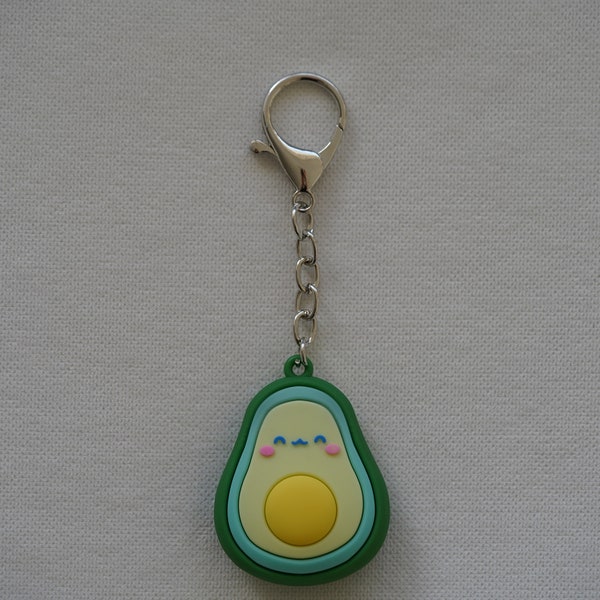 Avocado Keychain/Bag Charm Cute Bag Accessory Keyring Key Purse Car Backpack Charms