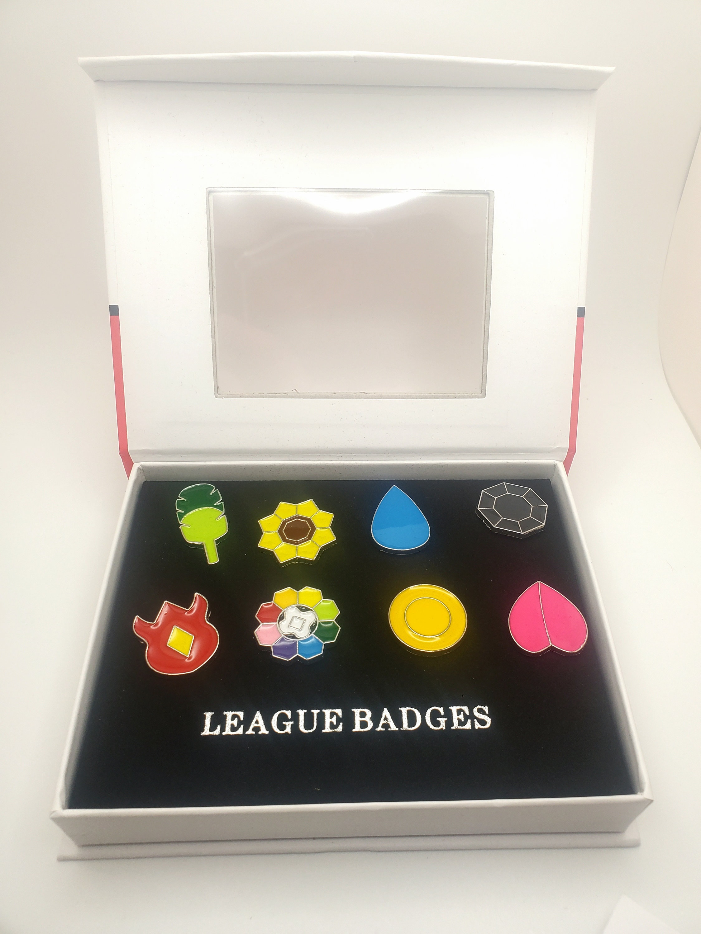 Pokemon Gen 4 Sinnoh League Gym Badges Pin Set The Collector's Outpost