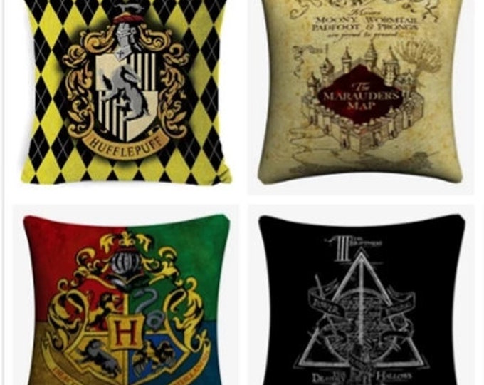 Harry potter pillows Etsy