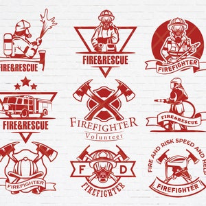 Firefighter svg, Fire department svg, Fire dept svg bundle, Fireman svg silhouette, Maltese cross. SVG PNG bundle for instant download