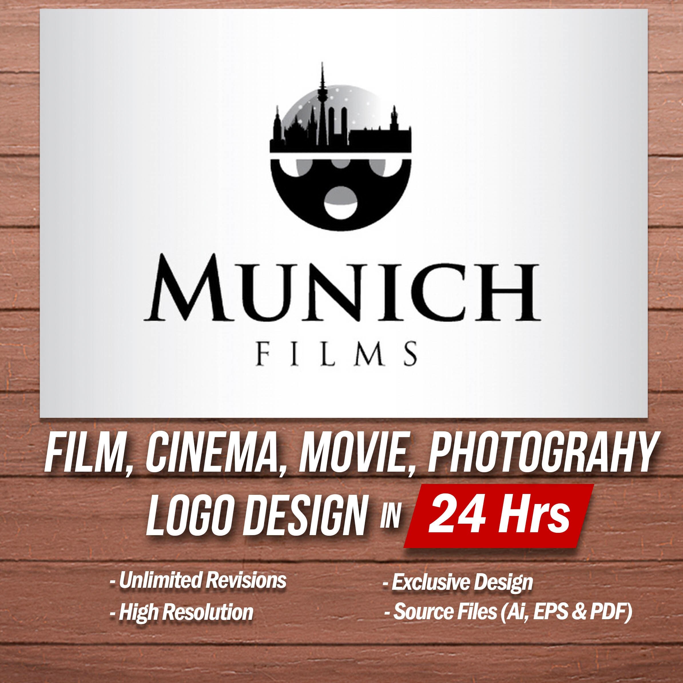 Custom Film Logo Design: Cinema, Movie, Photography (digital File) - Etsy, image size:2388x2388
