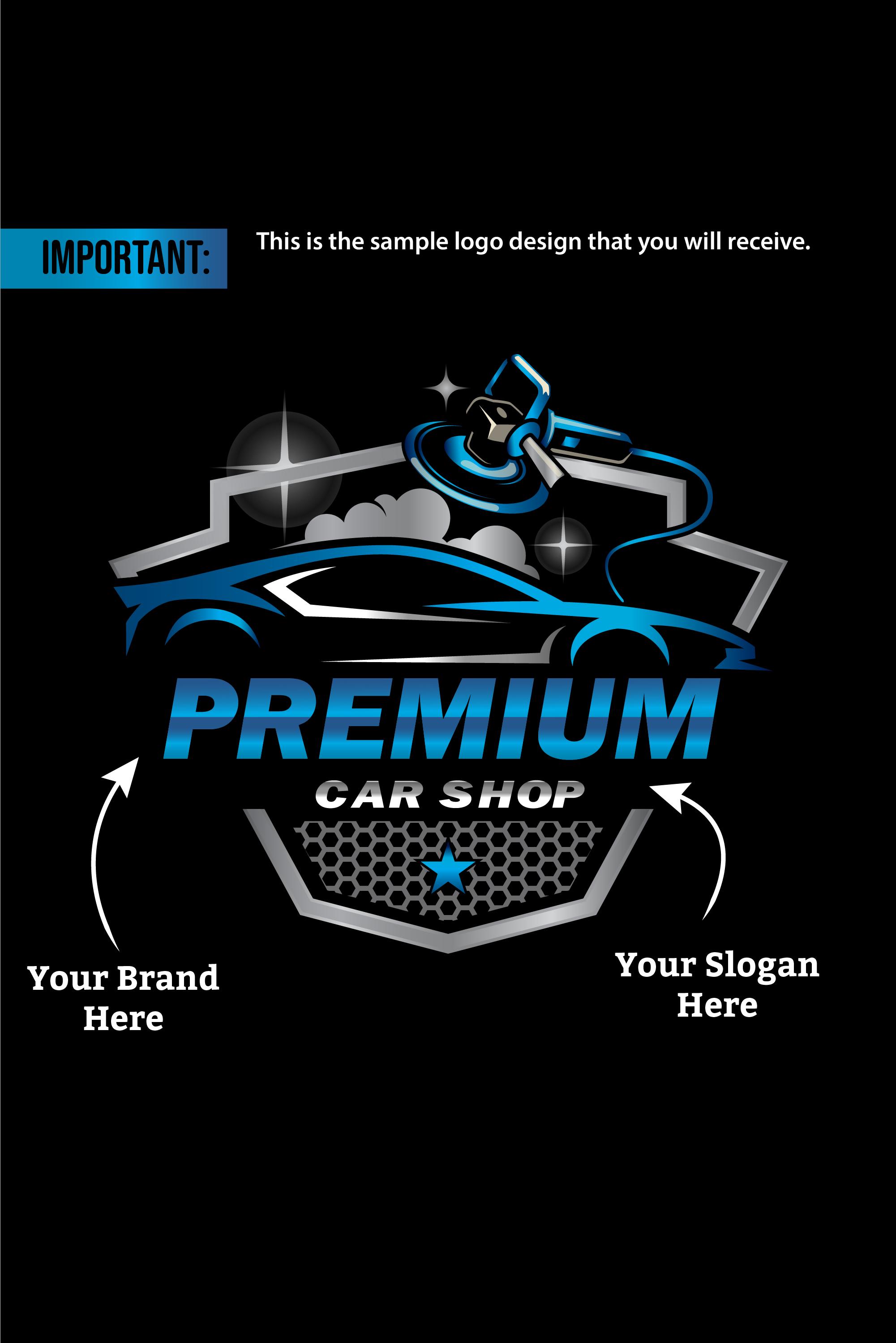Custom Blue Car Wash and Detailing Logo, Custom Auto Care Logo, Automotive  Logo SVG PNG, Custom Logos for Your Brand Digital Download. - Etsy, image size:2001x3000