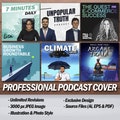 Custom Podcast Cover Art Design: Professional Podcast Logo (Digital Files) product logo