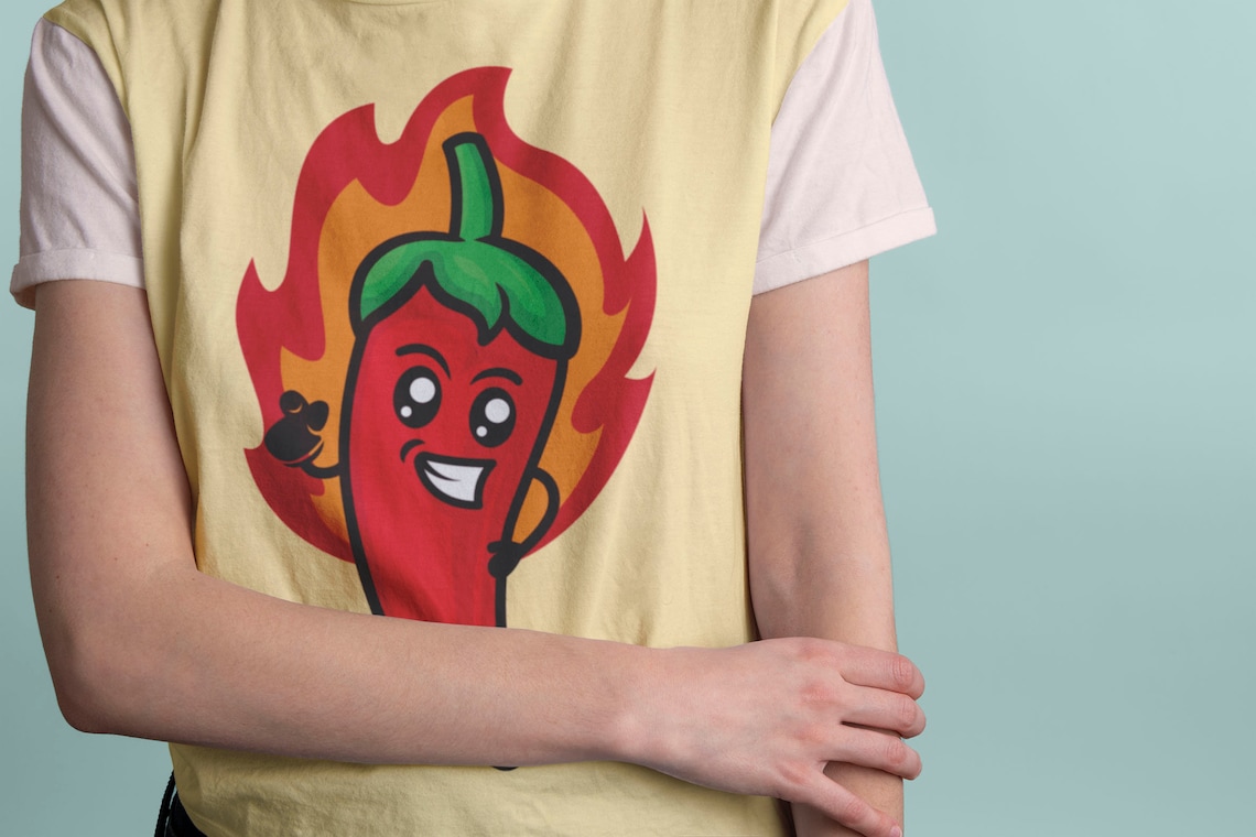 8 Cute Chili Pepper Emoji Bundle SVG Files of Funny Hot Chili Etsy