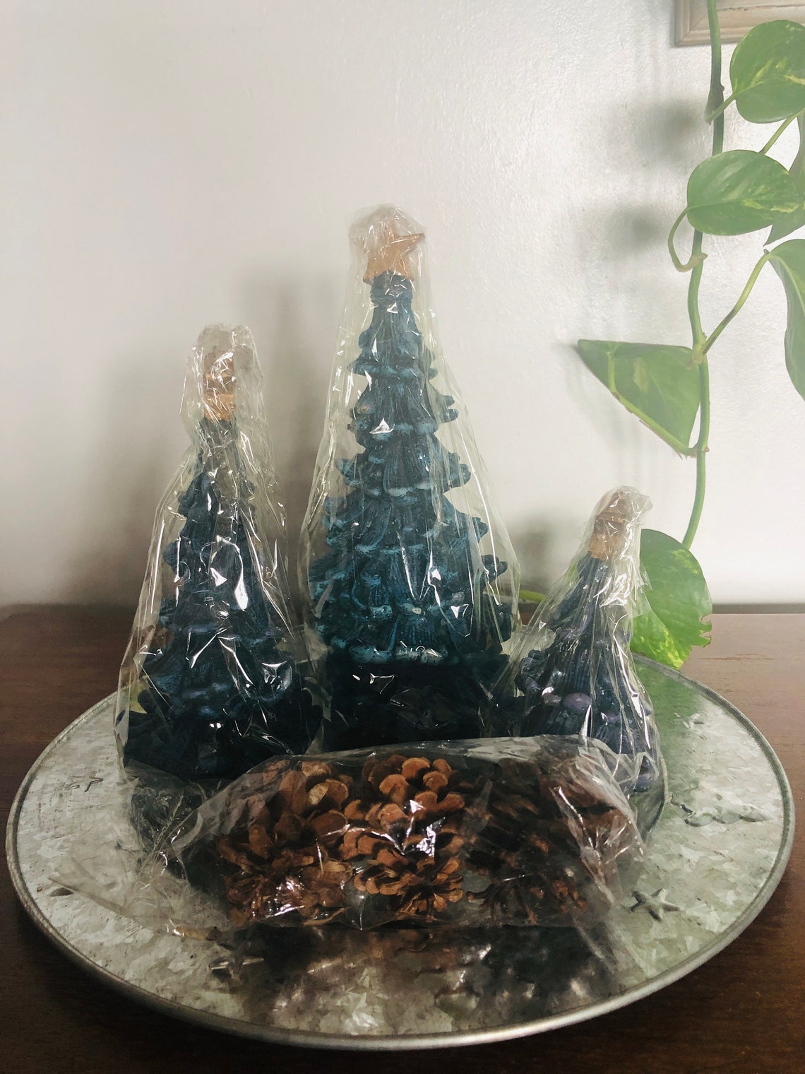 Vintage Christmas Tree Candles 