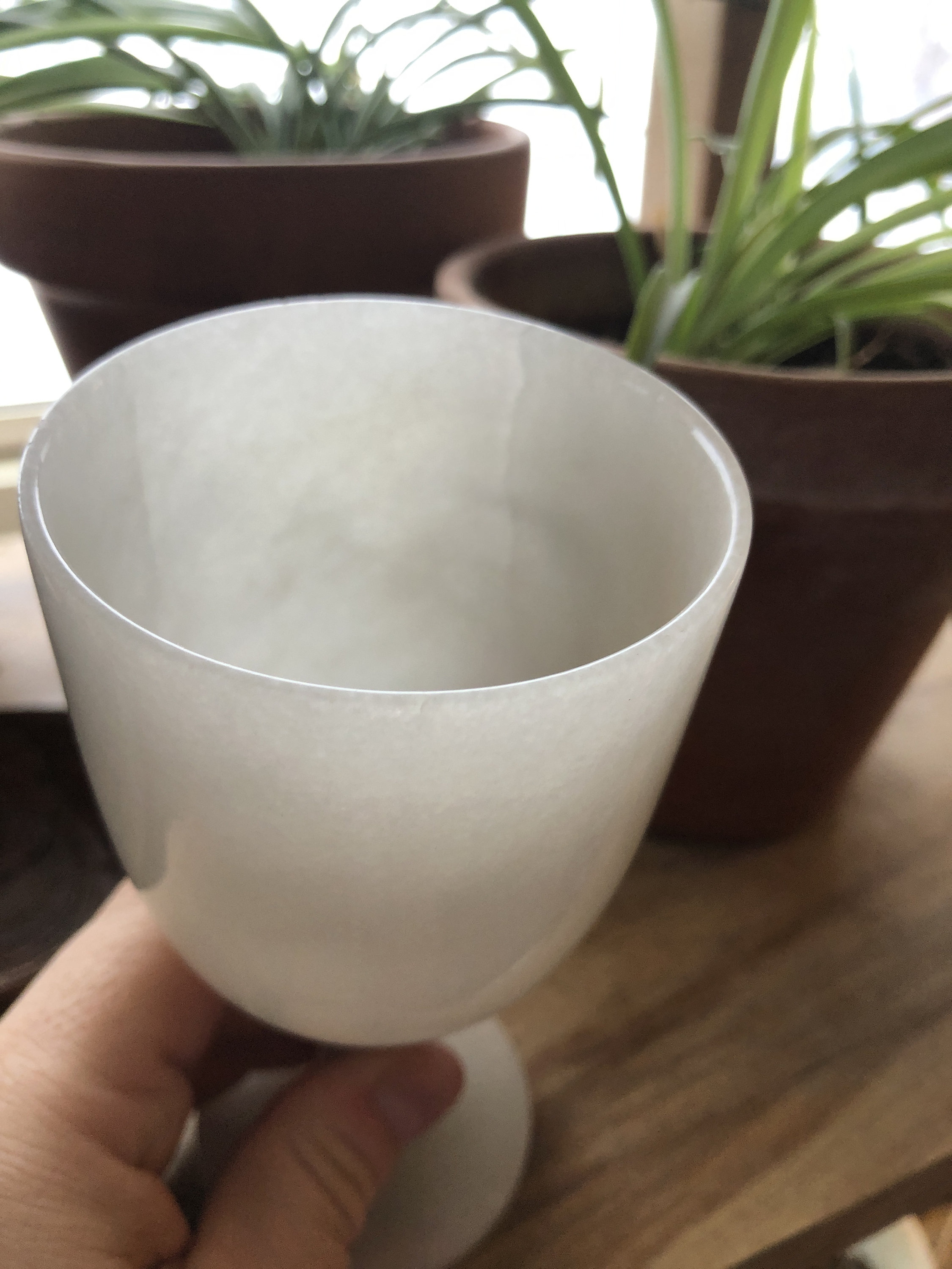 Photo inspiration: Picture Idea: Frosted White Wine Glass Vintage Marble Glass Bar Glass Wine